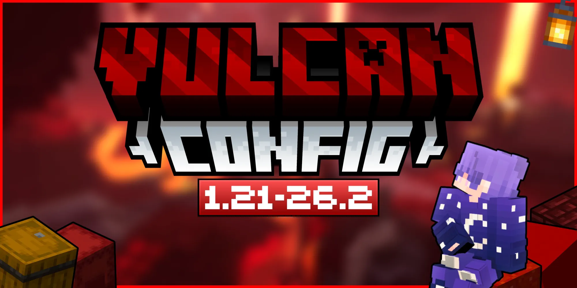 Vulcan Config published Minecraft configuration artwork